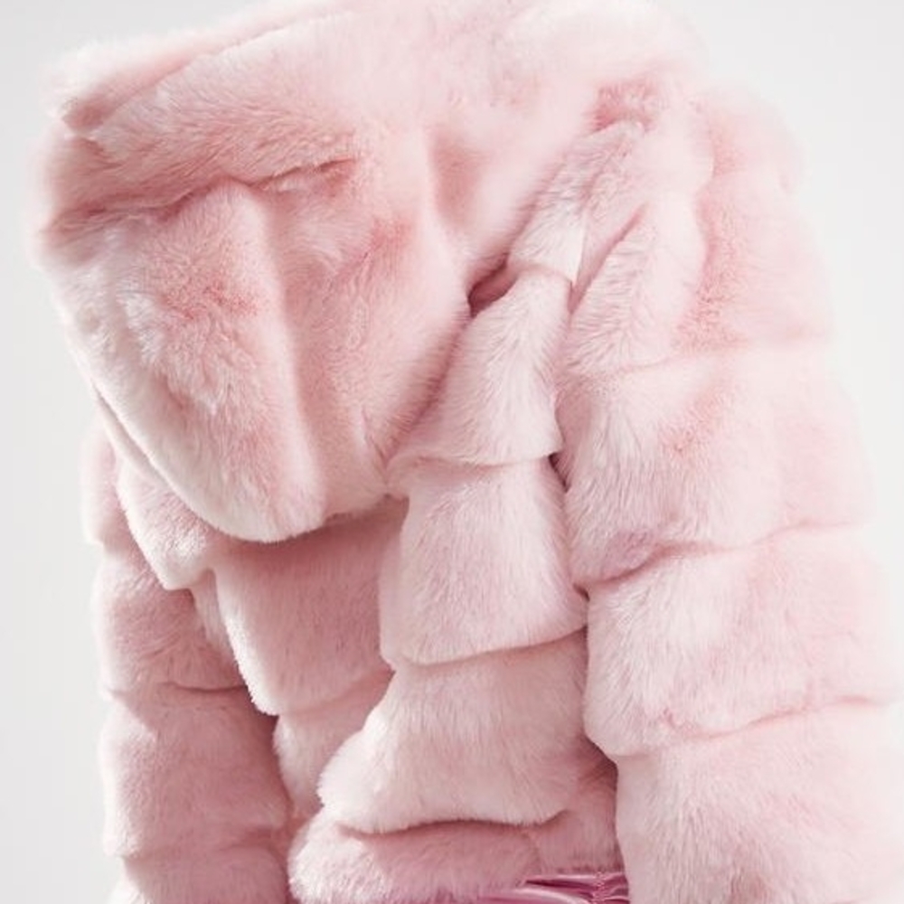 Club EXX Sugar Rush Faux Fur Jacket/ Dolls Kill/ XXL/ SOLD OUT/ New - Picture 6 of 13